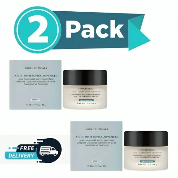 SkinCeuticals A.G.E. Interrupter Advanced Anti-Aging Moisturizer 1.7 oz /2 pack - Picture 1 of 7